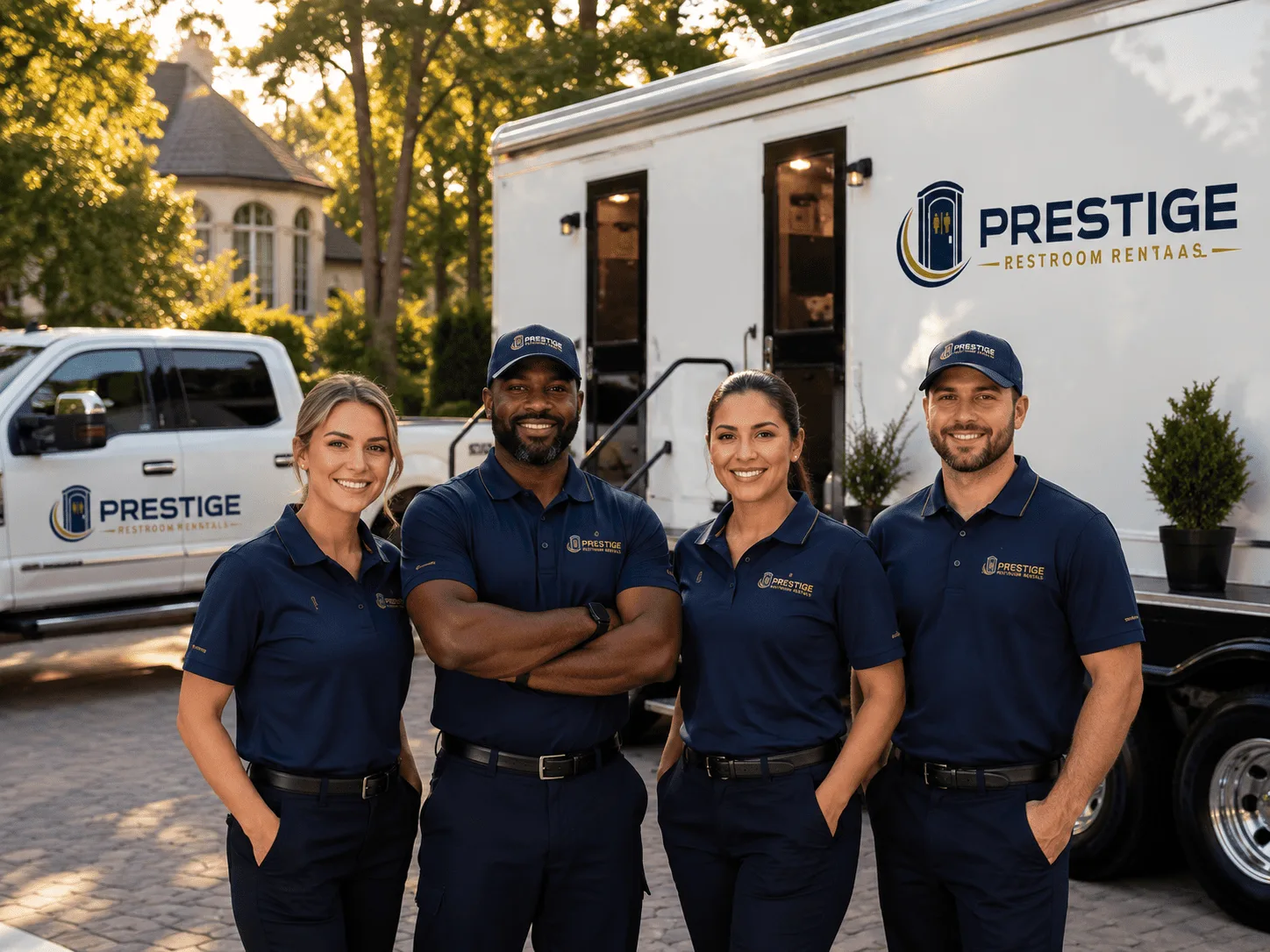 Trusted Luxury Portable Restrooms company in Shields, ND